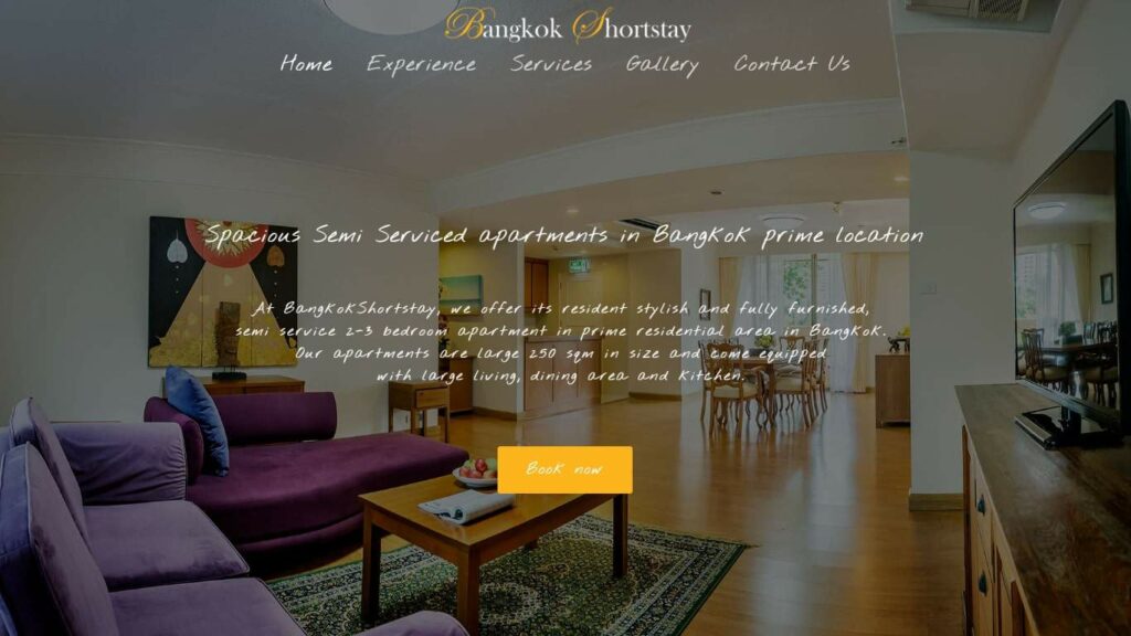 Bangkok Shortstay Homepage