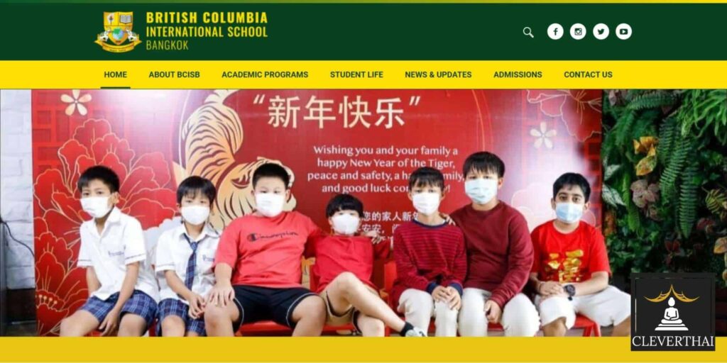 British Columbia International School Bangkok Homepage