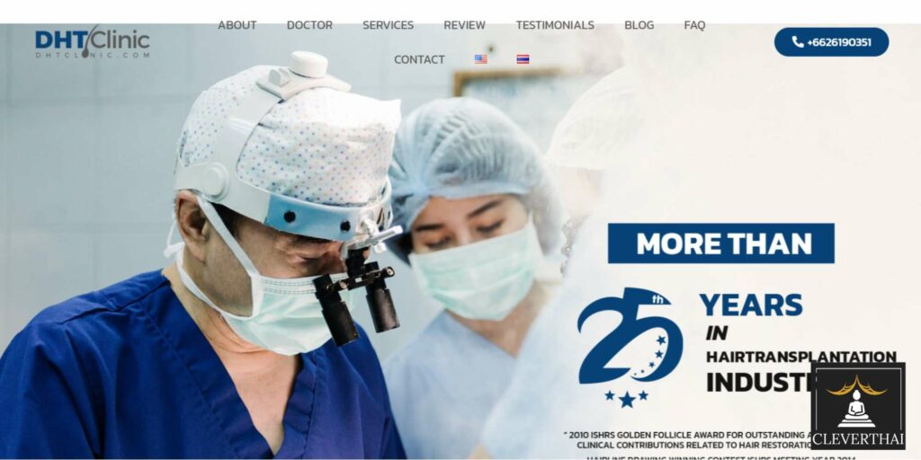 DHT Clinic Homepage