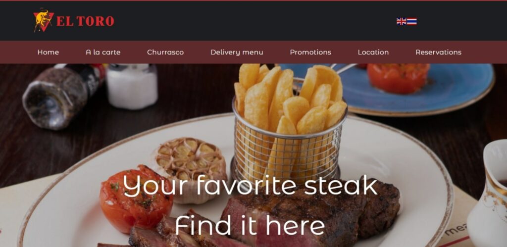 EL TORO Steakhouse and Churrascaria Homepage