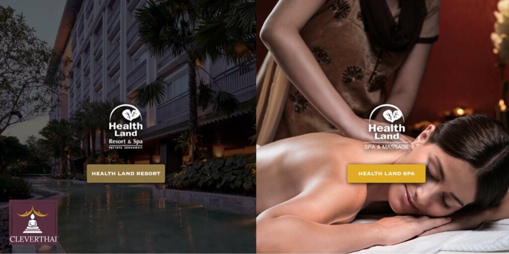 Health Land Spa Homepage