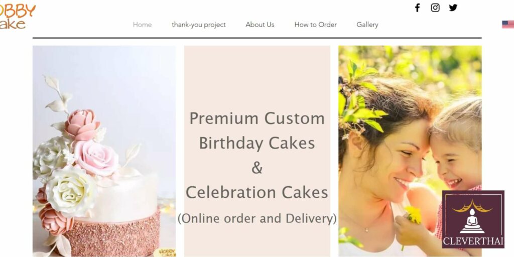 Hobby Cake Homepage