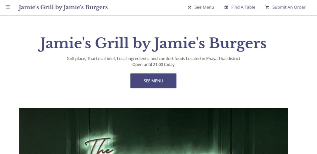 Jamie's Grill by Jamie's Burgers Homepage