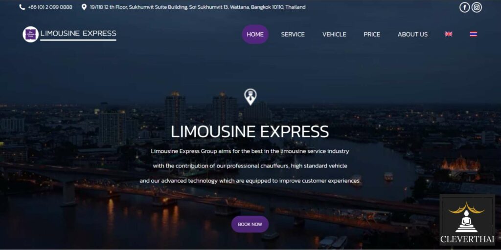 Limousine Express Homepage