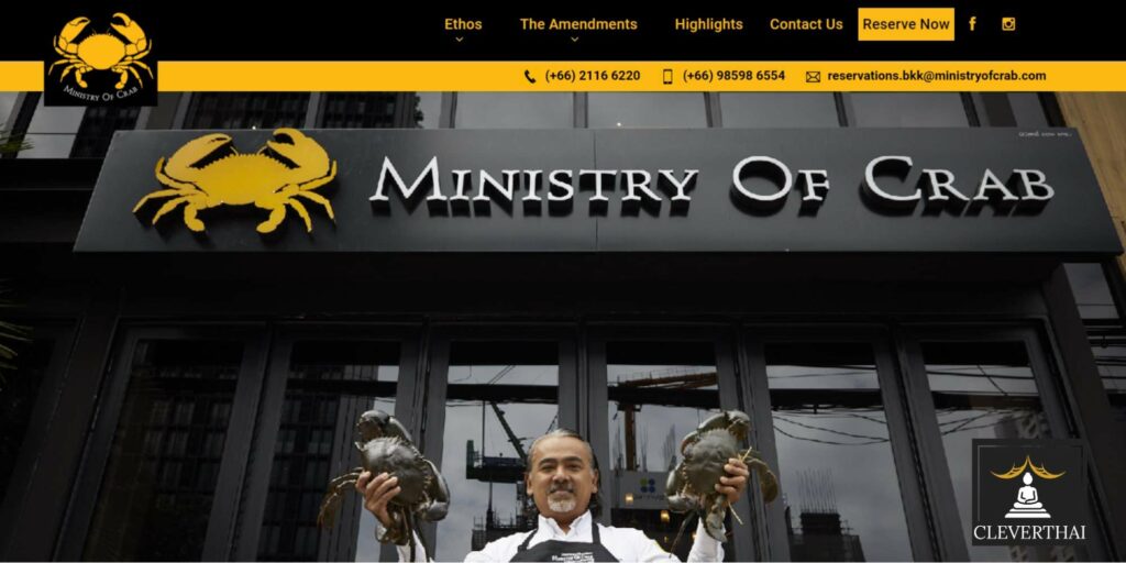 Ministry of Crab Homepage