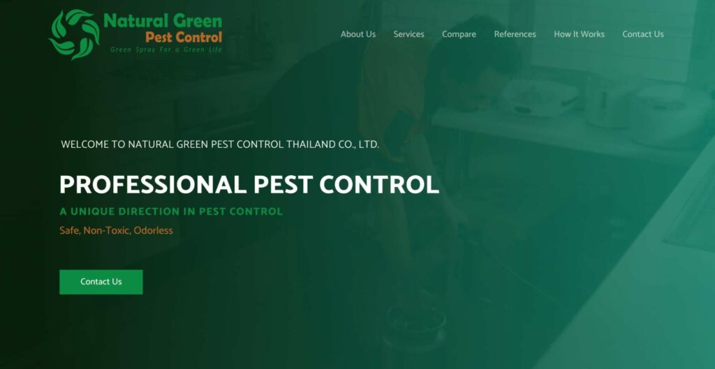 Natural Green Pest Control Thailand Co., Ltd. Homepage