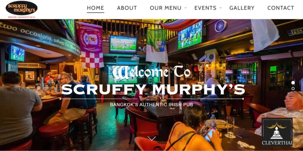 Scruffy Murphy’s Irish Pub Homepage