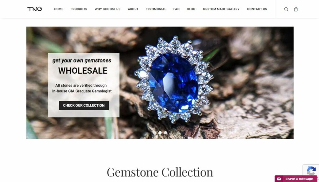 Thai Native Gems (1960) Co., Ltd. Homepage