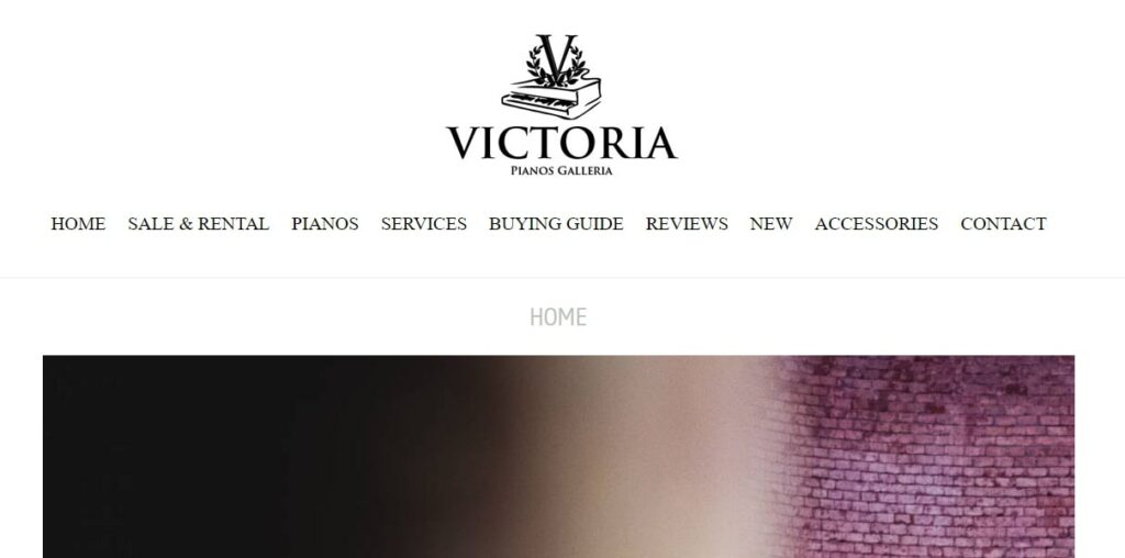 Victoria Pianos Galleria Homepage