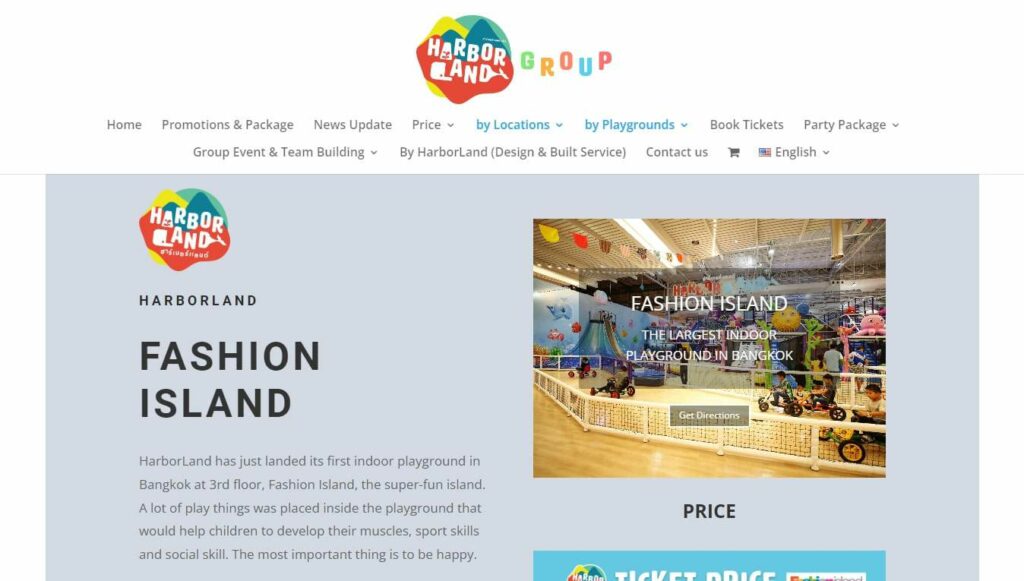 HarborLand Fashion Island Homepage