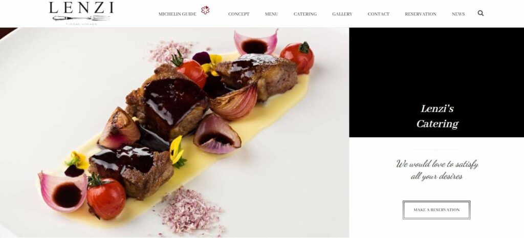 Lenzi Tuscan Kitchen Homepage