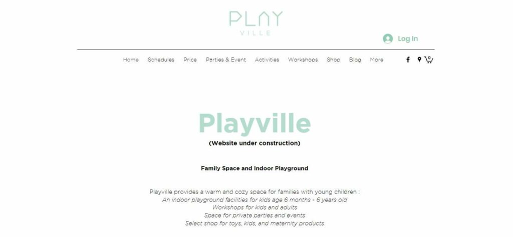 Playville Homepage