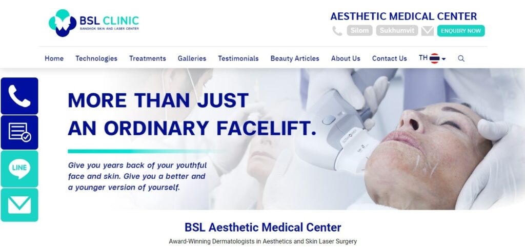 BSL Clinic Silom Homepage