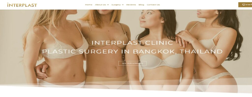 Interplast Clinic Homepage