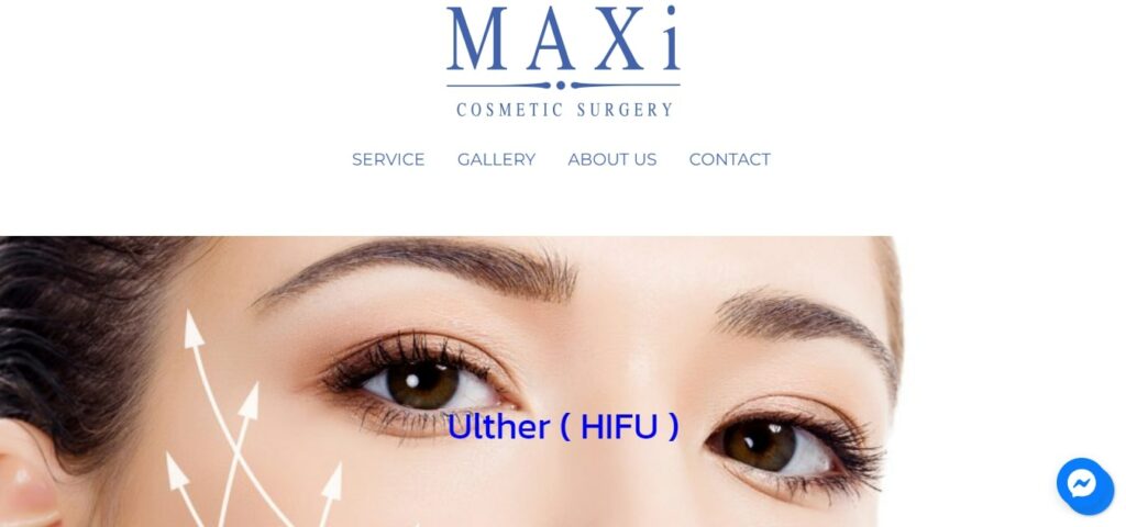 MaXi Cosmetic Surgery Homepage