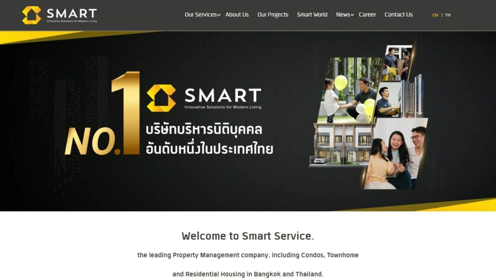 Smart Service and Management Co., Ltd. Homepage