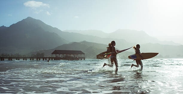 Enjoy surfing