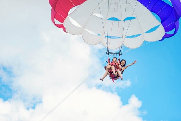 Go bold and try jet skiing & parasailing