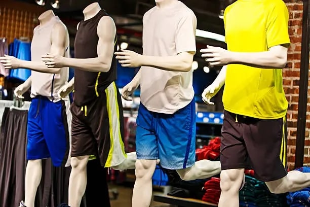 Go shopping for sports fashion