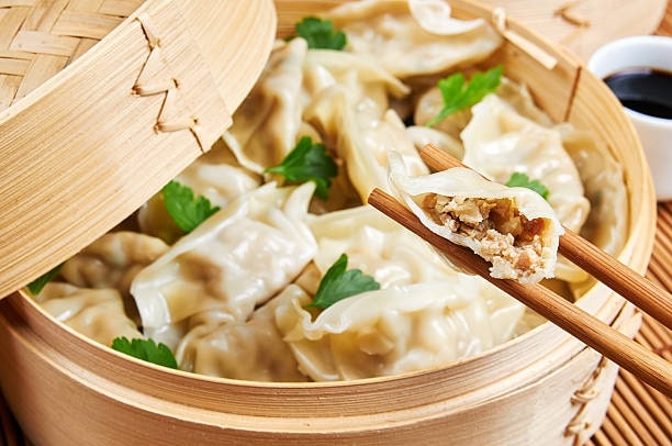 Steamed dumplings