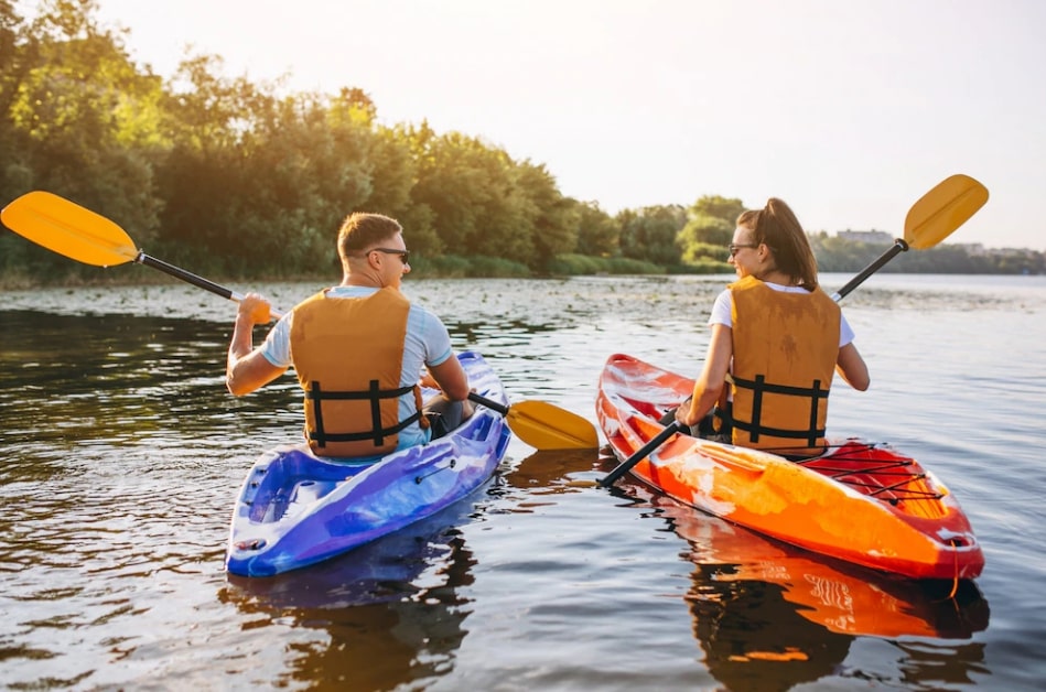 Be an adventurer and take on kayaking.