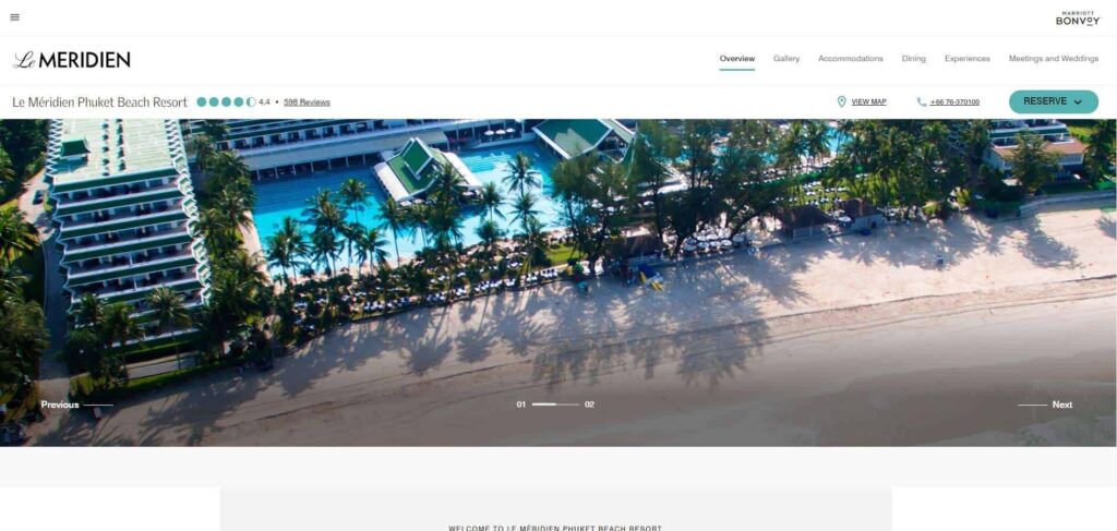 Le Meridien Phuket Beach Resort