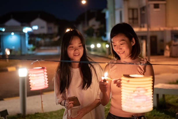 New Year Decorations in Thai Style