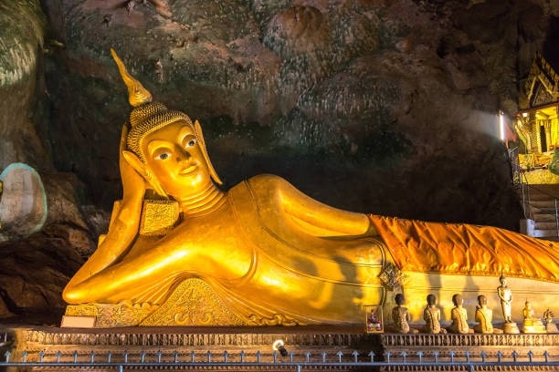 The Cave of the Reclining Buddha