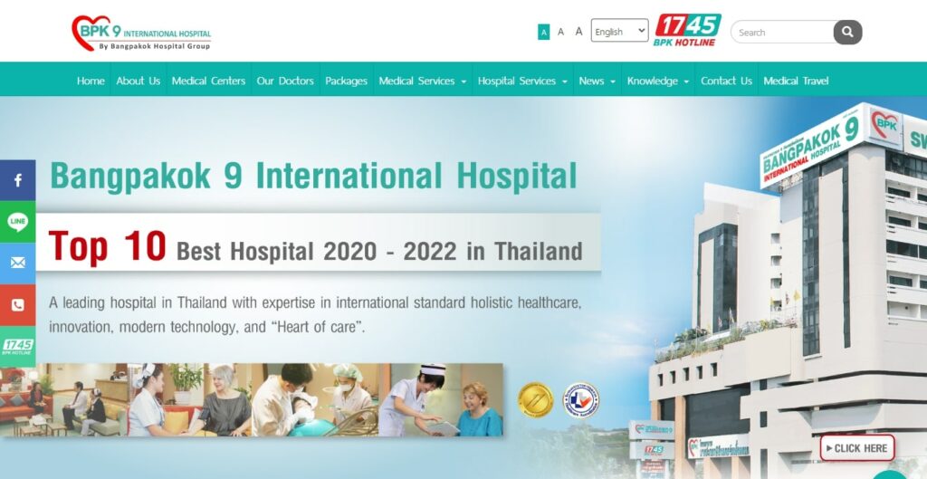 Bangpakok 9 International Hospital – Dr. Theeratus Jongboonyanuparp's Homepage