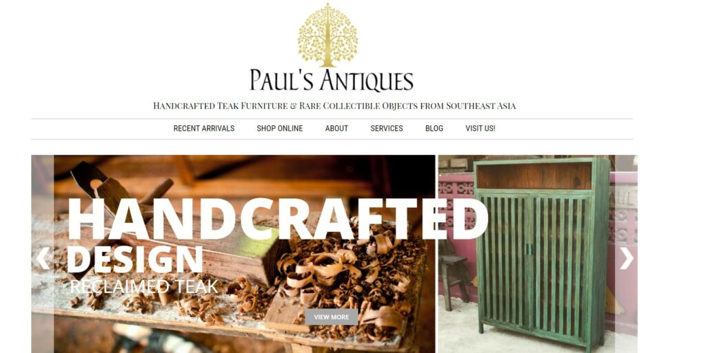 Paul’s Antiques' Homepage