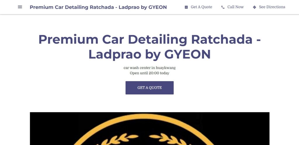 Premium Car Detailing Ratchada – Ladprao by GYEON's Homepage