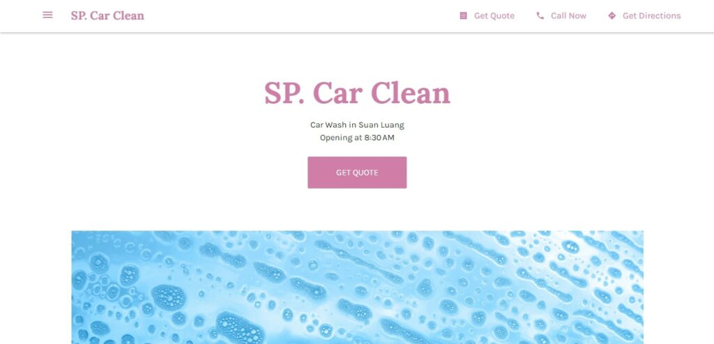 SP Car Clean's Homepage