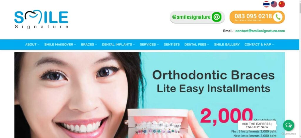 Smile Signature Dental Clinic- Siam Square's Homepage