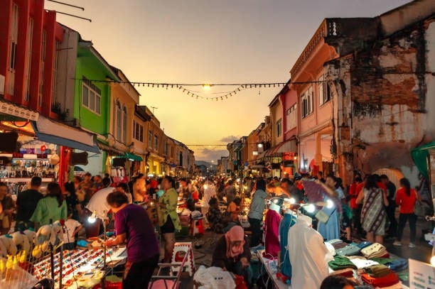 Explore the night markets' Homepage