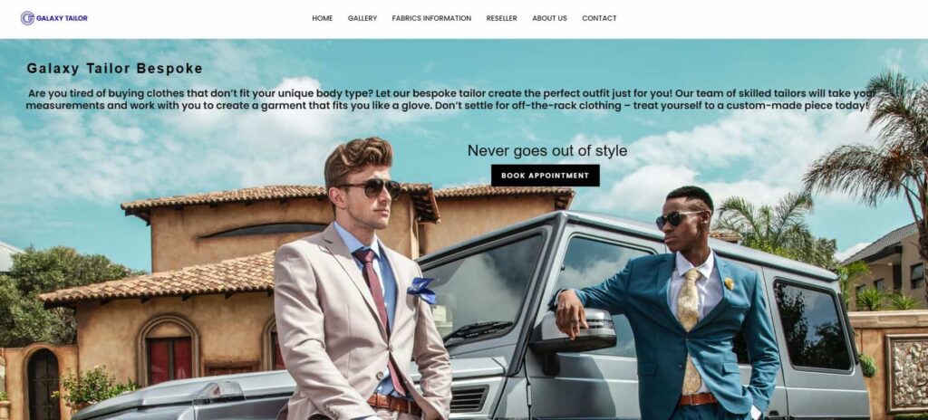 Galaxy Tailor's Homepage