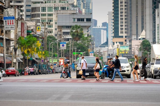 Be cautious when crossing the street