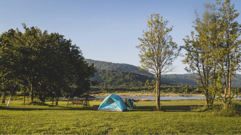 Camping inside Khao Yai