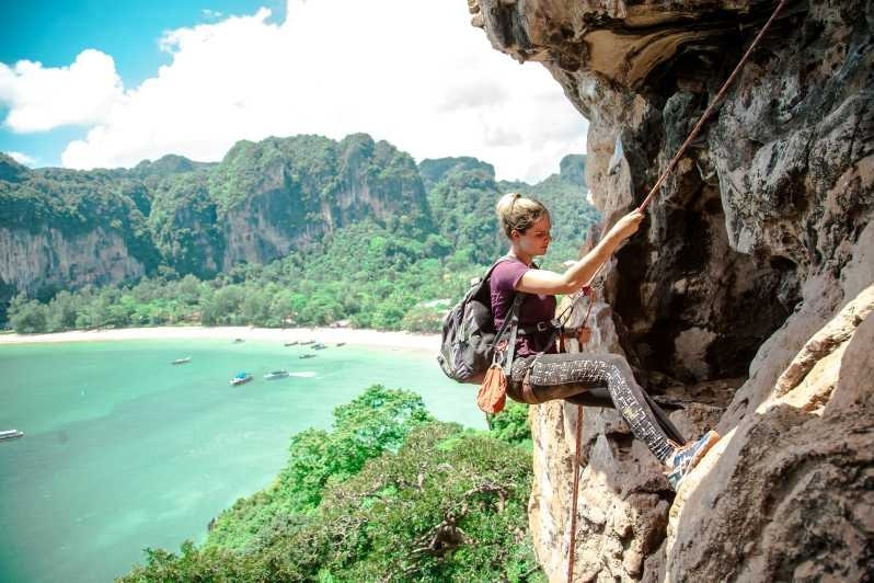 Experience Krabi's rock climbing