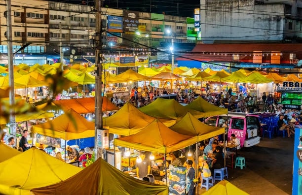 Krabi Beach Bars and Night Markets