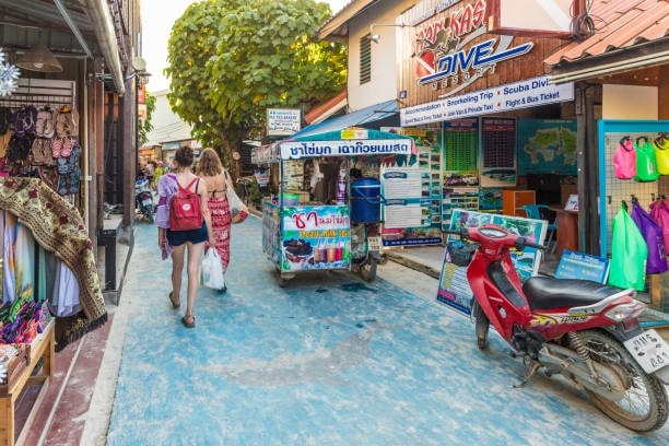 Roam around the Walking Street