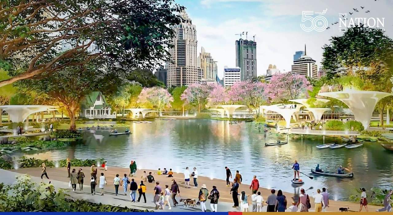 Wind down at Lumpini Park