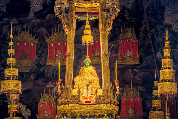 Admire the Emerald Buddha