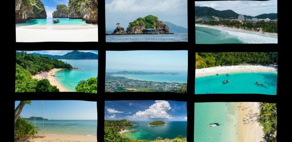 Beaches in Phuket vs Bali