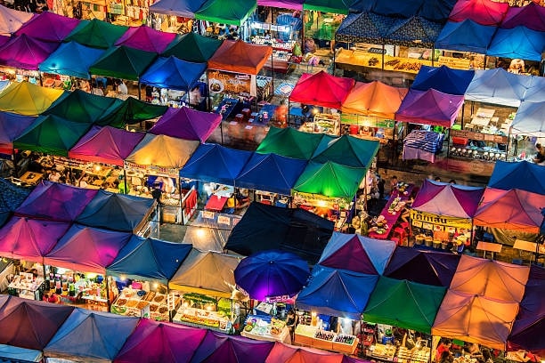 Chatuchak Weekend Market in Bangkok