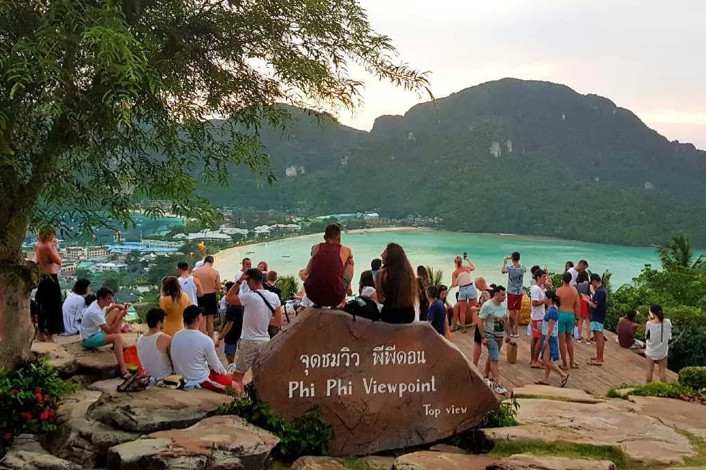 Enjoy the scenic view at Phi Phi Viewpoint 3