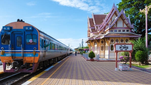 Explore the historic Hua Hin Railway Station