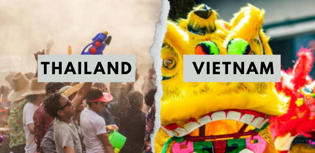 Festivals and Special Events Vietnam vs Thailand