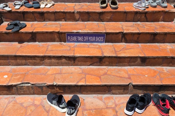 Footwear When Visiting Temples