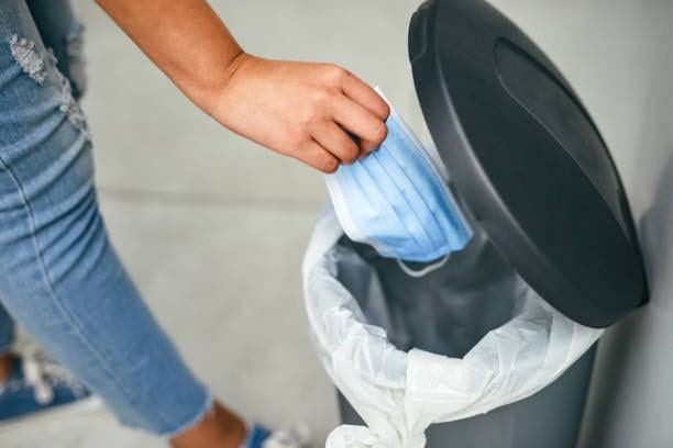 Properly dispose the trash and keep the environment clean