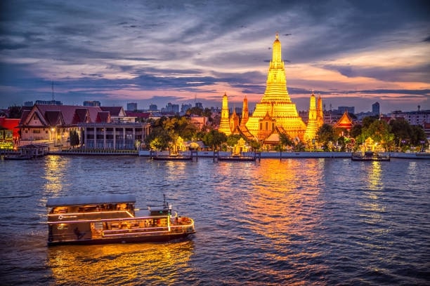 Take a boat ride on the Chao Phraya River